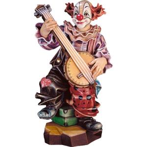 Clown con banjo