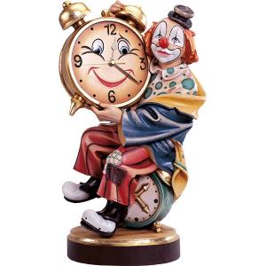 Clown mit funktionstüchtiger Uhr