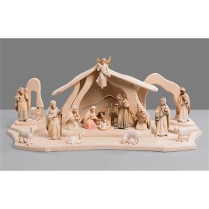 Presepe Luce SET 17 figure+Capanna Luce