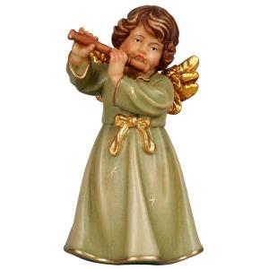 Bell angel standing with flute