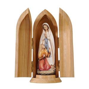 Our Lady of Lourdes with Bern.in niche