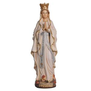 Madonna Lourdes with crown