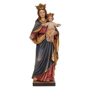 Madonna with child and crown