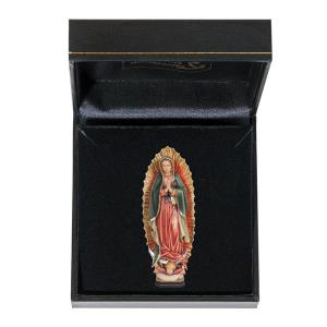Our Lady of Guadalupe with case