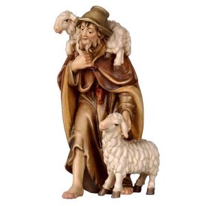 RA Shepherd with 2 sheep