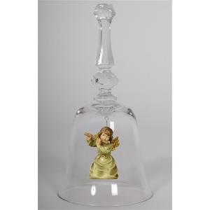 Crystal bell with Bell angel flute