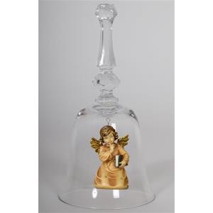 Crystal bell with Bell angel book
