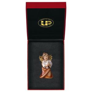 Heart Angel with dove with gold string + Case Exclusive