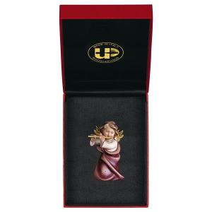 Heart Angel with flute with gold string + Case Exclusive