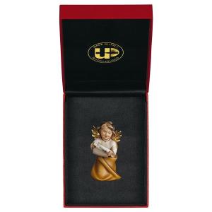 Heart Angel with notes with gold string + Case Exclusive