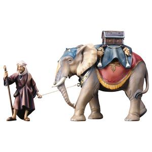 UL Elephant group with luggage saddle - 3 Pieces