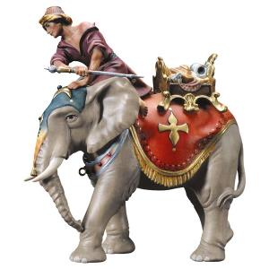 UL Elephant group with jewels saddle - 3 Pieces