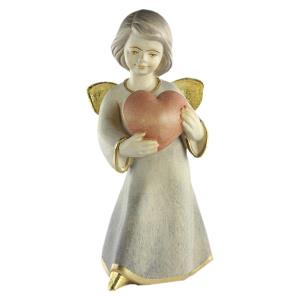 Modern angel with heart
