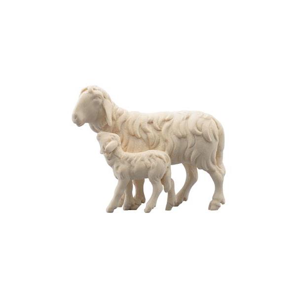 IN Schaf laufend mit Lamm - Natur
