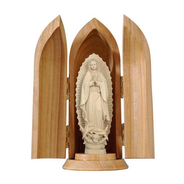 Madonna Guadalupe in Nische - Natur
