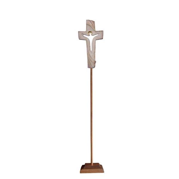 Prozessionskreuz + Friedenskreuz Rustico - Gebeizt mehrfach