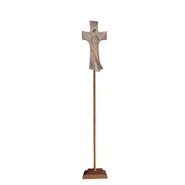 Prozessionskreuz + Familienkreuz Rustico - Gebeizt mehrfach