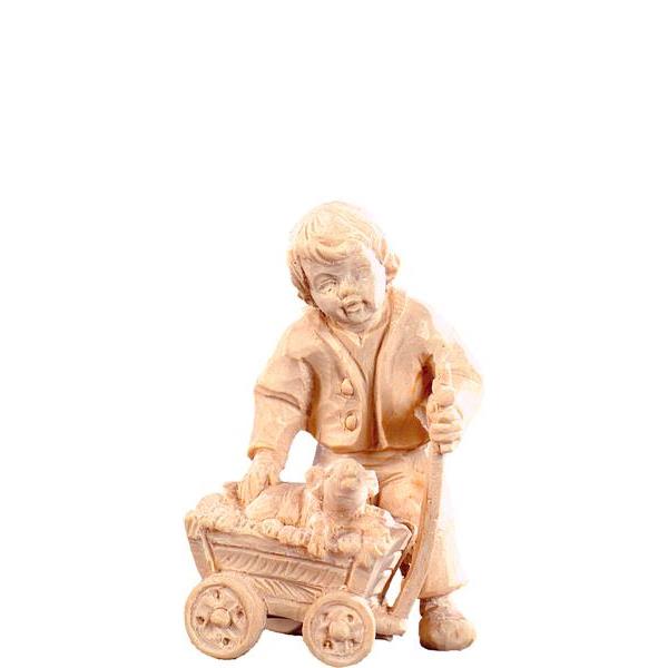 Child with cart R.K. - natural