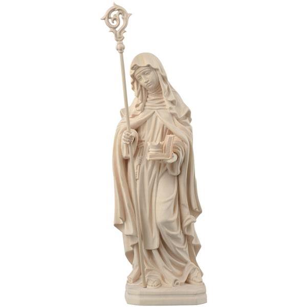 St.irmgard with book, crown and crosier - natural