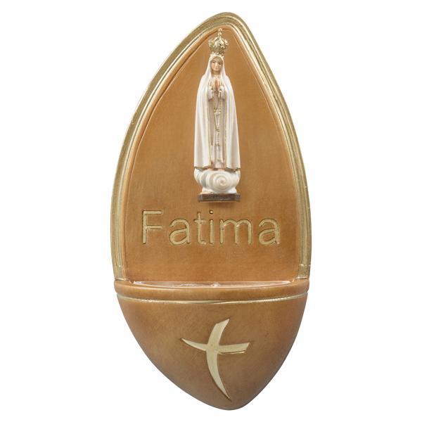 Holywaterb. Fatima + Madonna Fatima+crown - color