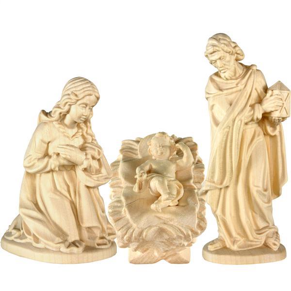 Holy Family4 pieces baroque with base - natural