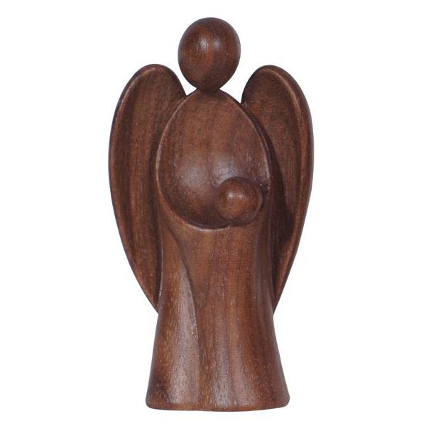 Guardian angel Amore with boy nutwood - satin finish