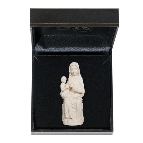 Our Lady of Mariazell-sitting with case - natural
