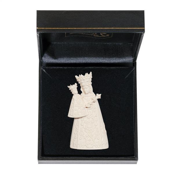 Virgin of Altötting with case - natural