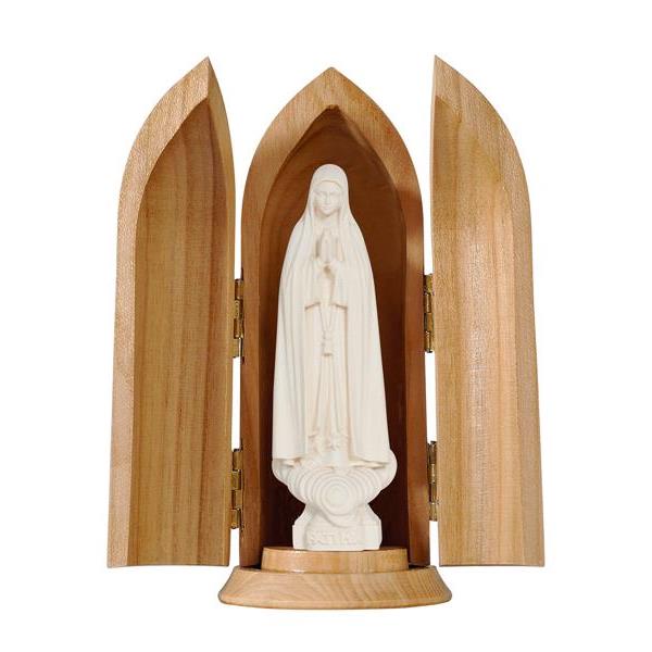 Our Lady of Fátima in niche - natural