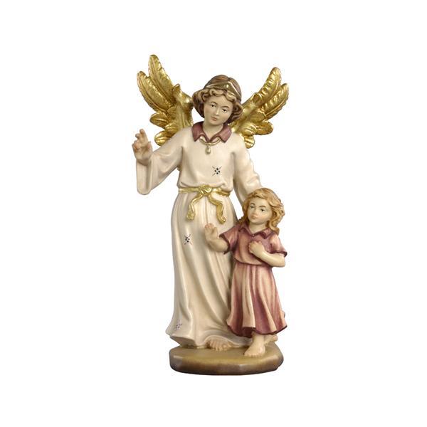 Guardian angel with girl - color