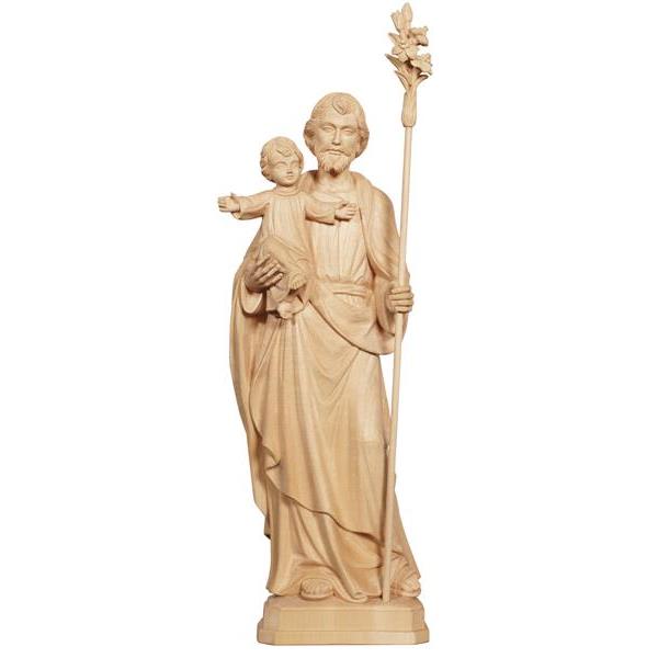 St. Joseph with Child and guild - natural