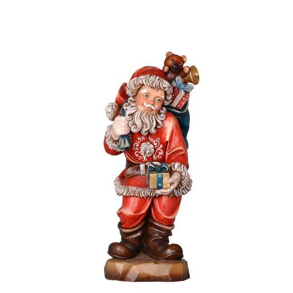 Santa Claus with parcel - color