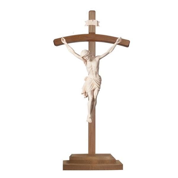 Corpus Siena-cross standing bent - natural