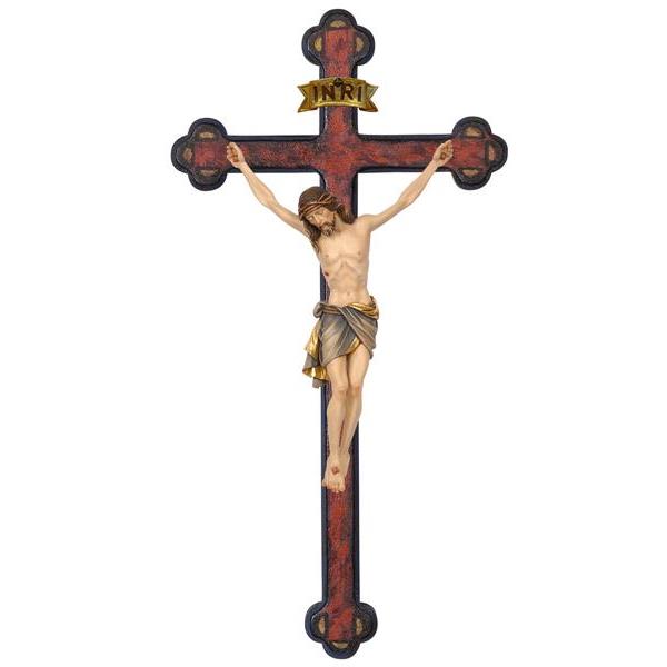Corpus Siena-cross baroque antique - color