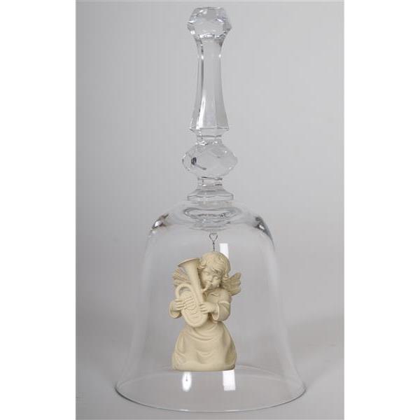 Crystal bell with Bell angel tuba - natural
