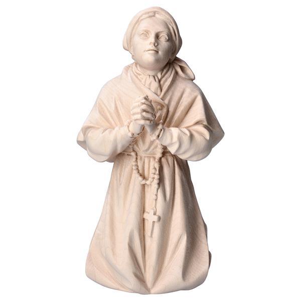 St. Bernadette Soubirous - Linden wood carved - natural