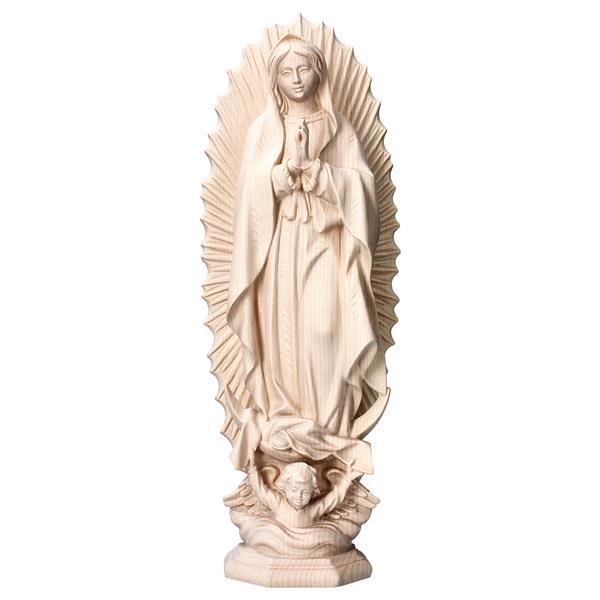 Our Lady of Guadalupe - Linden wood carved - natural