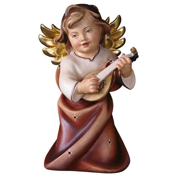 Heart Angel with lute - color