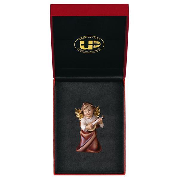 Heart Angel with lute with gold string + Case Exclusive - color