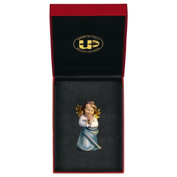 Heart Angel praying with gold string + Case Exclusive - color