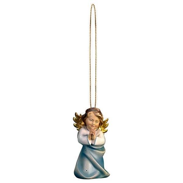 Heart Angel praying with gold string - color