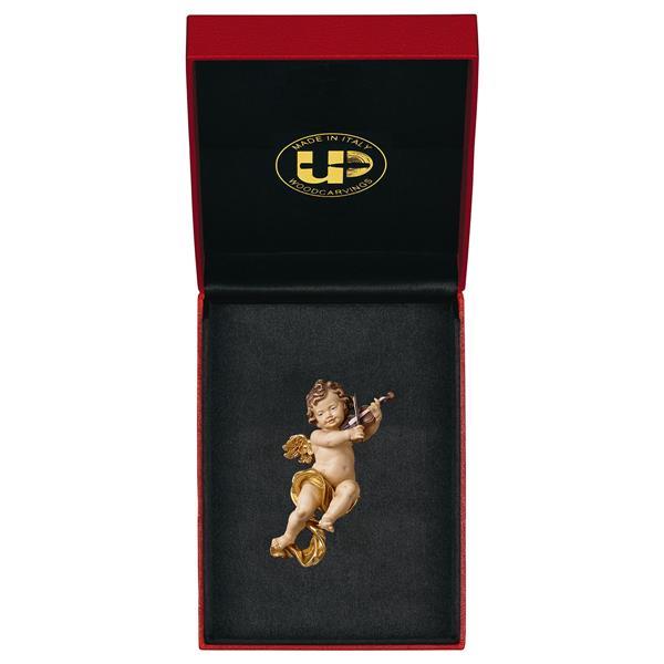 Cherub with violine with gold sting + Case Exclusive - color