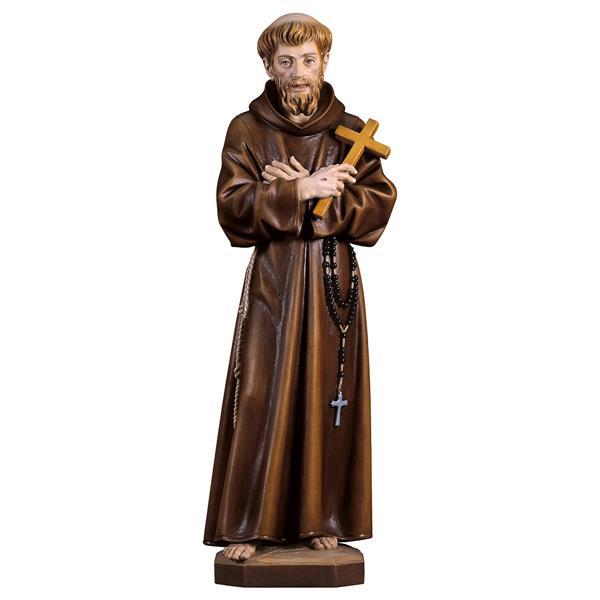 St. Francis of Assisi with cross - color