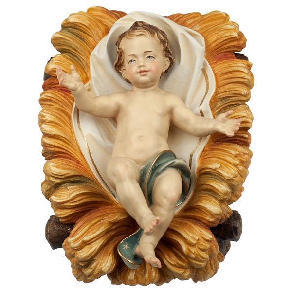 UL Infant Jesus & Manger - 2 Pieces - color