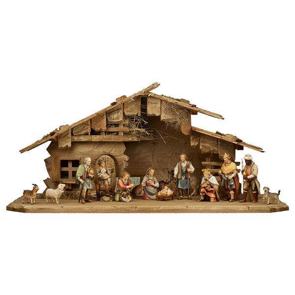 SH Shepherds Nativity Set - 16 Pieces - color