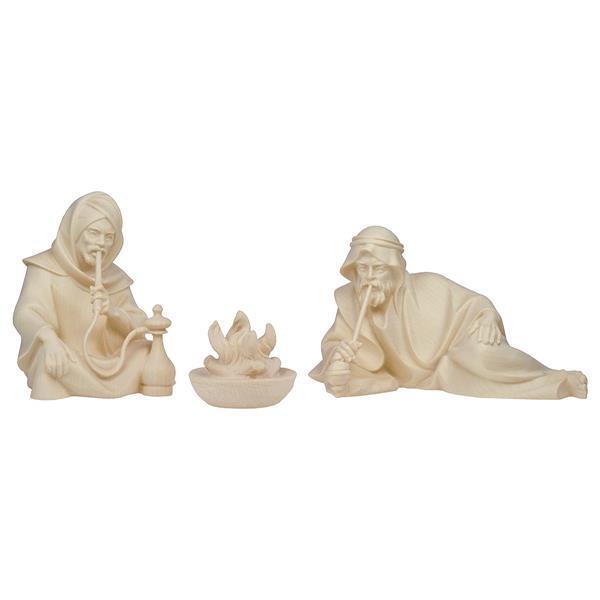 CO Group of herders at the fireplace - 3 Pieces - natural