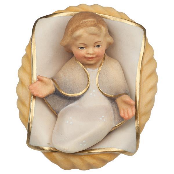 CO Infant Jesus & Manger - 2 Pieces - color