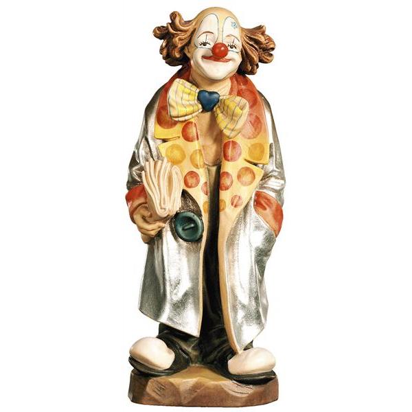Clown with paper - color