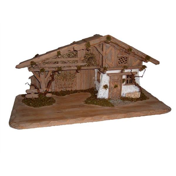 Stable for nativity set - color