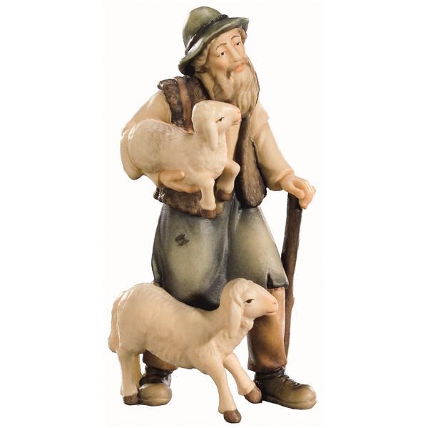 T.Shepherd with lambs - color